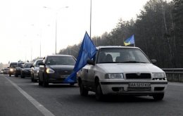 Автомайдан собирается установить блок-пост на въезде в резиденцию Януковича