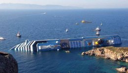 Во время работ по подъему лайнера "Коста Конкордия" погиб водолаз