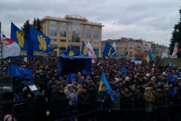 Жители Волыни останутся без коммунальных благ за поддержку Майдана (ФОТО)