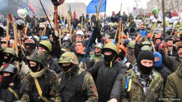 Самооборона Майдана отправилась пикетировать ГПУ (ВИДЕО)