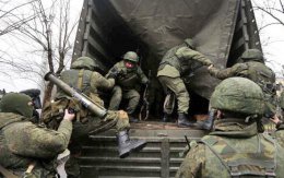 Российская армия начала штурм украинской части в Севастополе