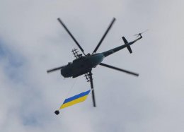 Украинские военные освободили захваченный в Крыму вертолет