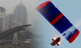 Китай заморозит смог с помощью беспилотников