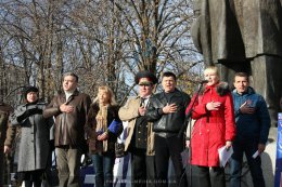 Украинский митинг в память Тараса Шевченко в Луганске закончился жестоким разгоном (ВИДЕО)