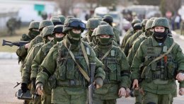 Неизвестные штурмуют украинскую военную часть в Бахчисарае