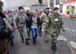 В Киеве обстреляли Самооборону