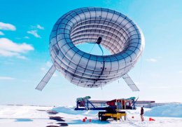Над Аляской прошел испытания первый в мире летающий ветряк (ВИДЕО)