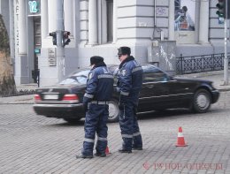 Луганске перекрыто ряд улиц