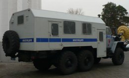 Милиция Запорожья вывозит автозаками пророссийских активистов (ВИДЕО)