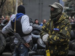 Военные отбили атаку сепаратистов на военный  объект в Краматорске