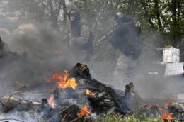 Спецназовцы МВД и СБУ уничтожили блокпост сепаратистов на въезде в Славянск