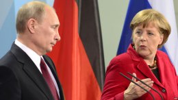 Путин и Меркель обсудили события в Украине