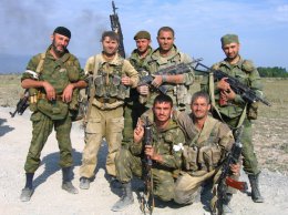 На востоке Украины действуют чеченские боевики