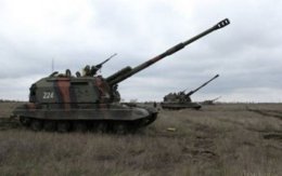 На Херсонщине взорвалась самоходная артиллерийская установка (ВИДЕО)