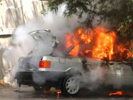 Теракт - новая версия взрыва автомобиля в Симферополе (ВИДЕО)