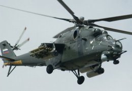 Два российских вертолета Ми-35 пытались из Крыма попасть в Херсонскую область