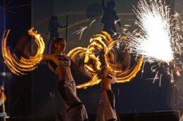 В Киеве завершился восьмой по счету фестиваль огня (ВИДЕО)