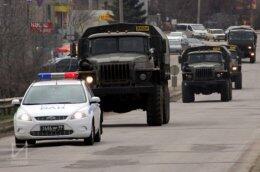 В сторону границы Украины движется колонна военной техники РФ