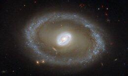 NASA представило фотографию спиральной галактики