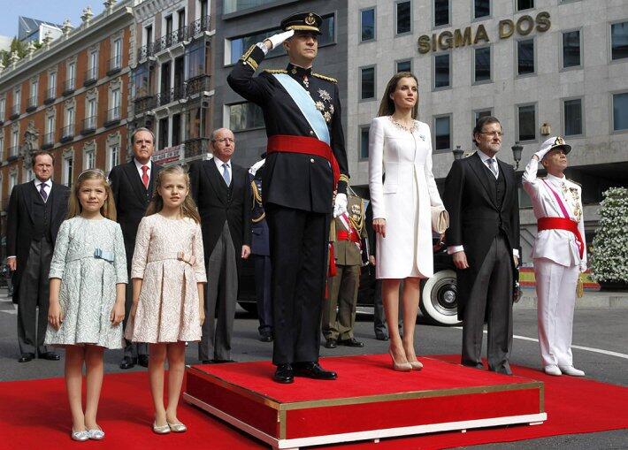 Как проходила коронация нового монарха Испании (ФОТО)