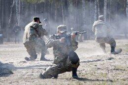 Нацгвардии удалось отстоять воинскую часть в Донецке