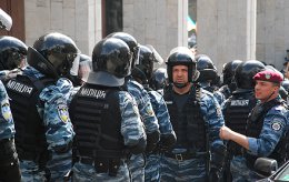 МВД усилило охрану Верховной Рады