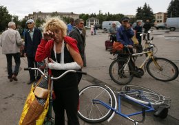 В освобожденные города на Донбассе возвращаются вынужденные переселенцы