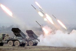 Силовики уничтожили 2 установки "Град" боевиков