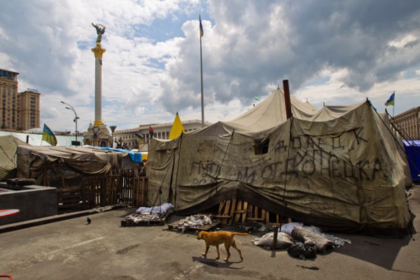 Противостояние между Майданом и властью: «Боевые товарищи уже едут нас защищать» (ВИДЕО)