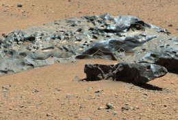Марсоход Curiosity обнаружил свой первый метеорит под названием «Ливан»