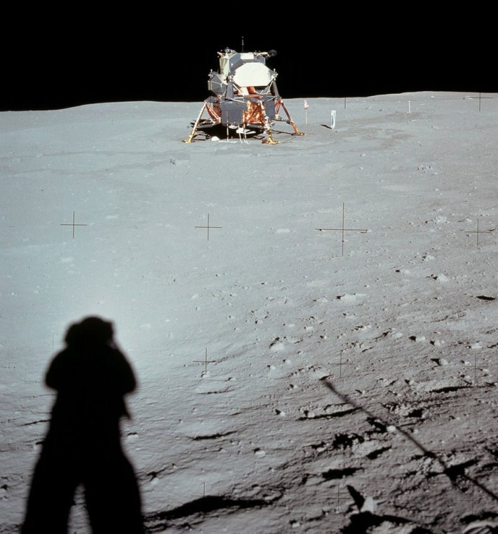 45 лет назад люди впервые достигли Луны (ФОТО)