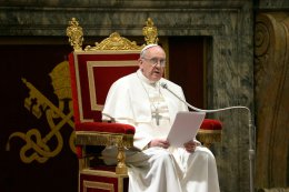 Папа Франциск требует остановить войну в Украине (ВИДЕО)