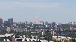 Боевики обстреливают центр Донецка