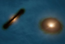 Астрономы обнаружили в окружении двойной звезды странные диски (ФОТО)