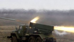 Россия продолжает стрелять по Украине и оснащать боевиков "Градами"
