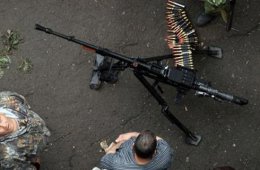 В Донецке боевики устраивают на крышах жилых домов "пулеметные гнезда"