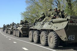 В Украину заехали очередные танки из России
