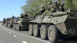 В сторону Сумщины движется российская военная колонна