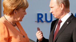 Путин и Меркель "пообщались"