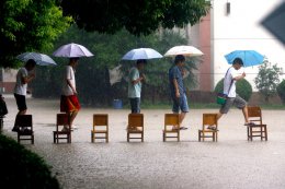 Китай страдает от масштабного наводнения