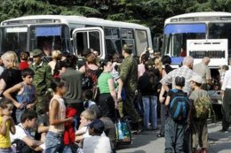 Маршруты эвакуации из Донбасса на 16 сентября