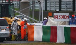 Пилот Формулы-1 находится в критическом состоянии после ужасной аварии на Гран-при Японии