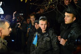 Советник Авакова прокомментировал митинг военнослужащих на Банковой