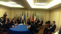 Накануне встречи в Милане мировые лидеры обсудили состояние дел в Украине