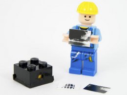 Студент, используя Lego, создал миниатюрный фотоаппарат