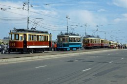 В Киеве прошел парад трамваев