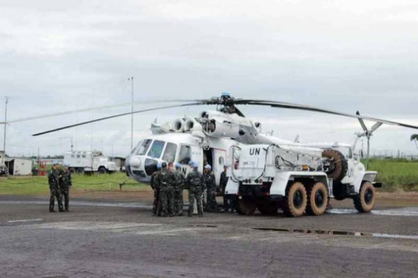 Украинцы поддерживают мир и безопасность в Либерии (ФОТО)