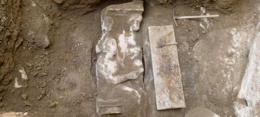 В Афинах нашли новое надгробие рядом со Священной дорогой