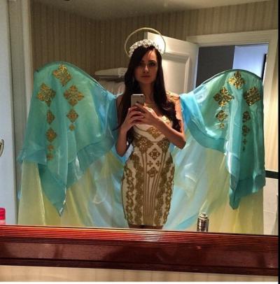 На "Мисс мира" Андриана Хасаншин будет представлять Украину в образе ангела (ФОТО)