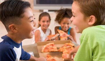 Пицца вредит здоровью детей